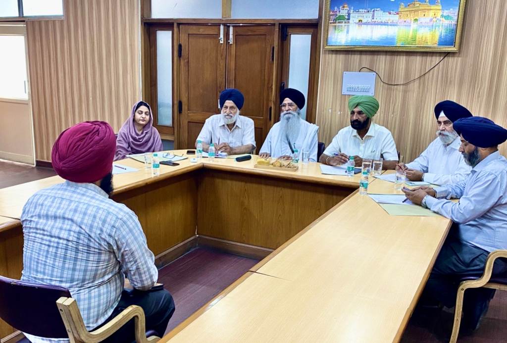 Shiromani Gurdwara Parbandhak Committee Sri Amritsar Sahib successfully completes the admission process of Nishchay Civil Services Training Center